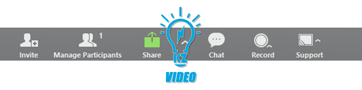 Video - Zoom - Sharing Your Screen