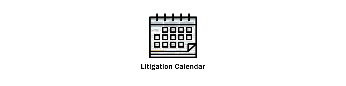 QRG - Litigation Calendar