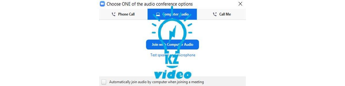 Video - Zoom - Joining and Configuring Audio & Video