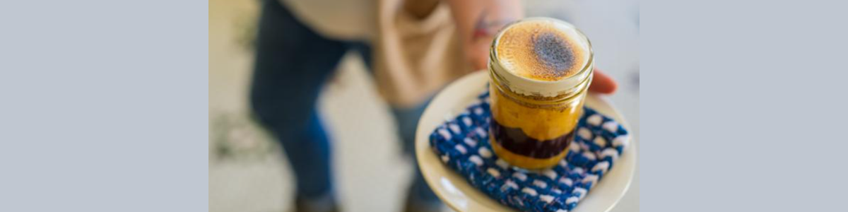Mason Jar Pumpkin S'Mores