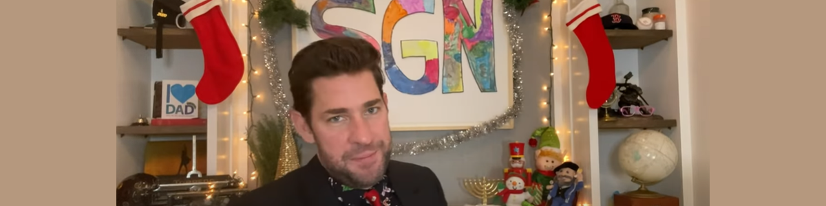 Holiday Special with Dwayne Johnson: Some Good News with John Krasinski