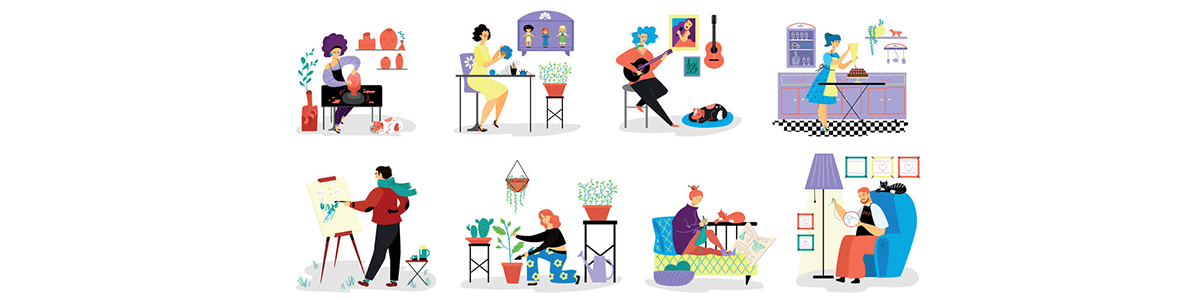 Hobbies Help Us Recreate Ourselves in Times of Change