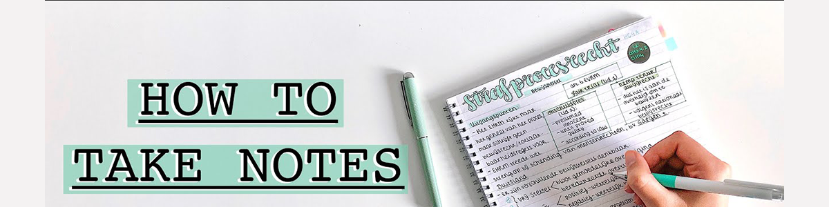 How To Take Notes