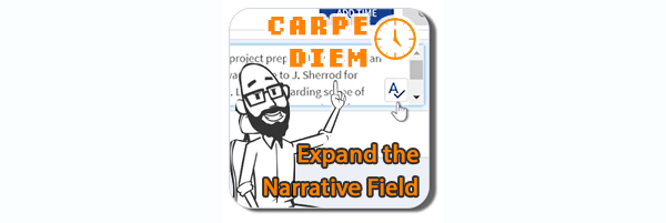 How Can I...Expand the Narrative Field in Carpe Diem?