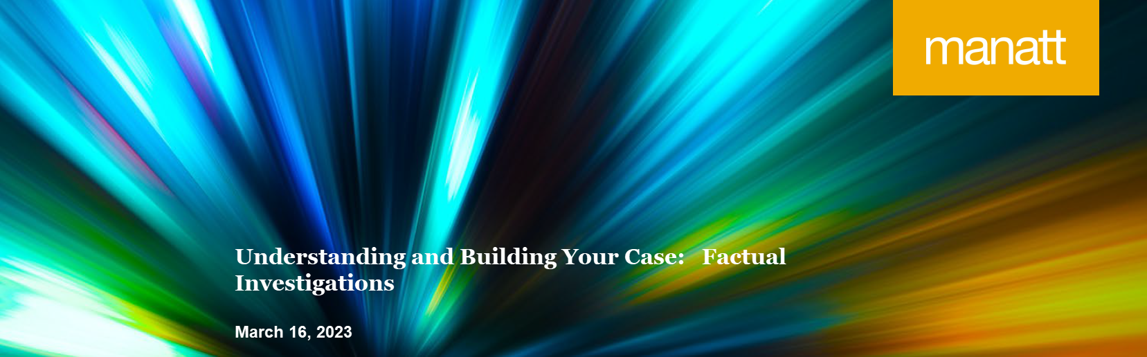 Understanding and Building Your Case: Factual Investigations