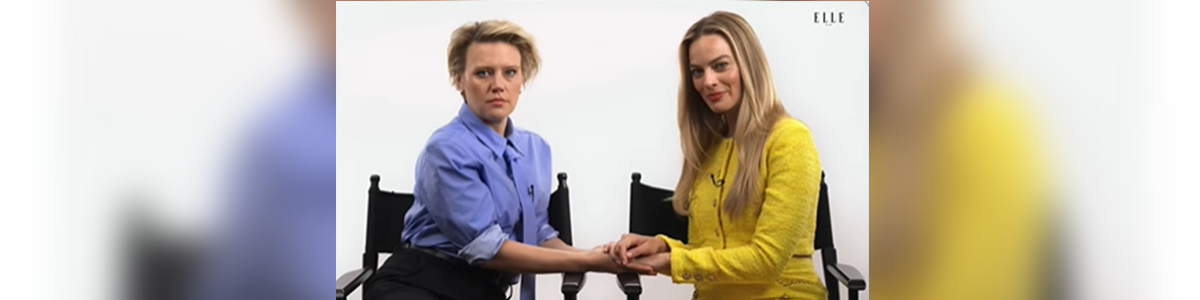 Elle Interview With ‘Barbie' Stars Margot Robbie & Kate McKinnon