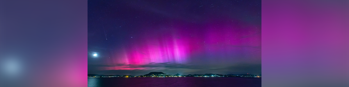 A Solar Storm Lights Up The Night Sky