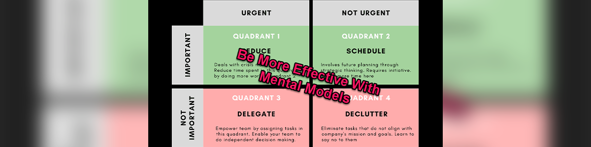 Framework Thinking: Be More Effective with Mental Models