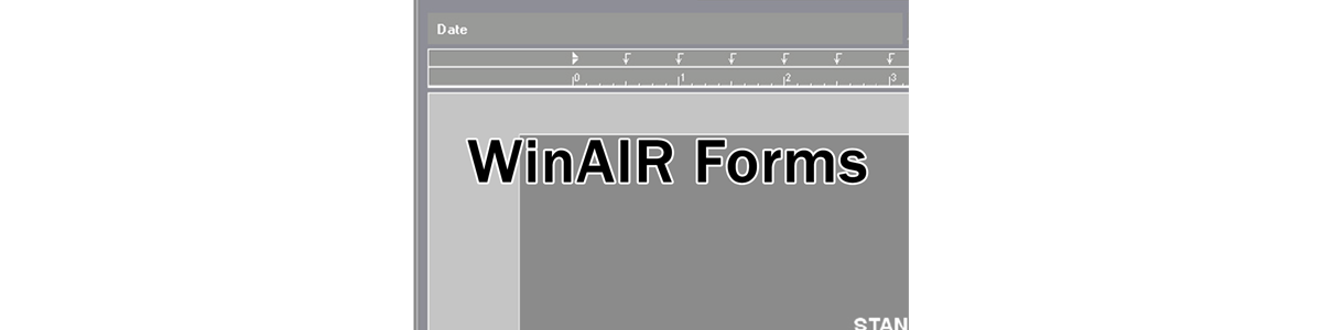 QRG - WinAIR Forms
